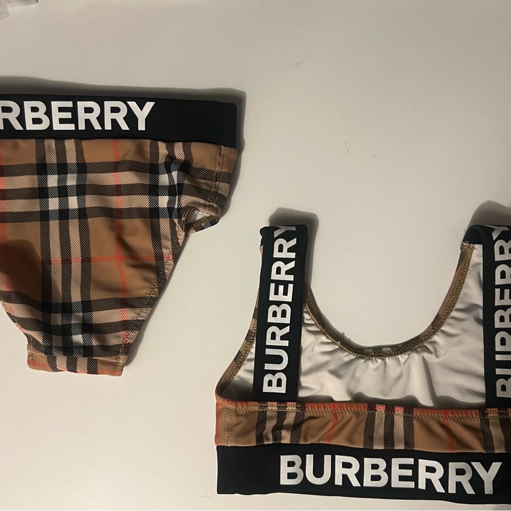 Girls Burberry swimsuit